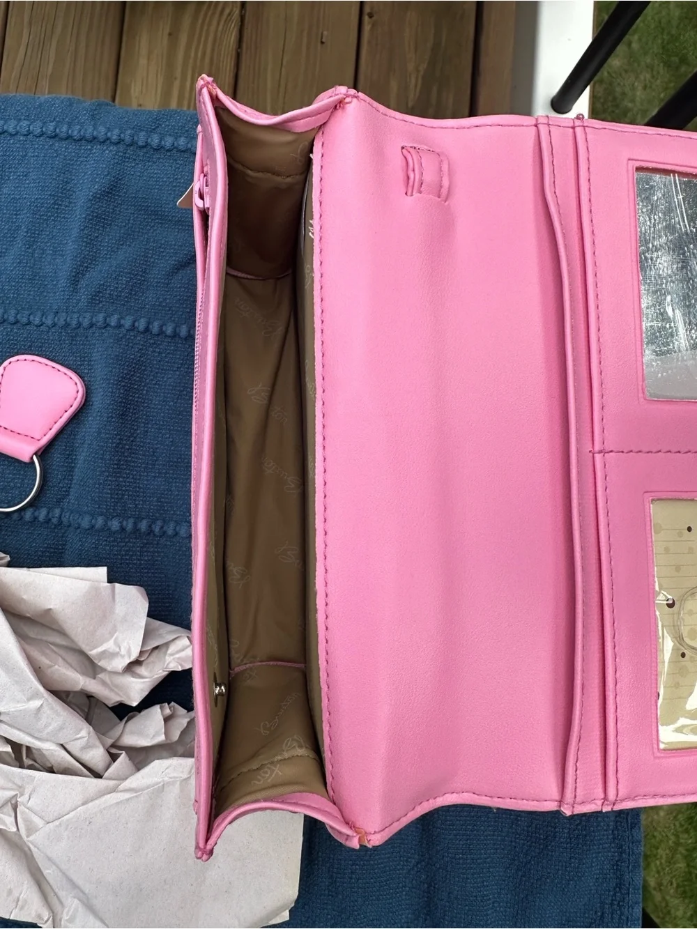 Buxton Bubblegum Pink Crossbody Bag